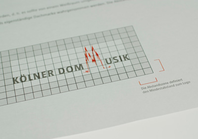 Kölner Dommusik – Entwicklung des Corporate Designs, Verwendung der Wort-Bild-Marke