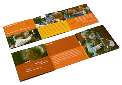 Michaeli Schule Cologne Brochure, open